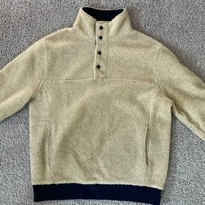 J. Crew Mens Fleece Pullover – Size M